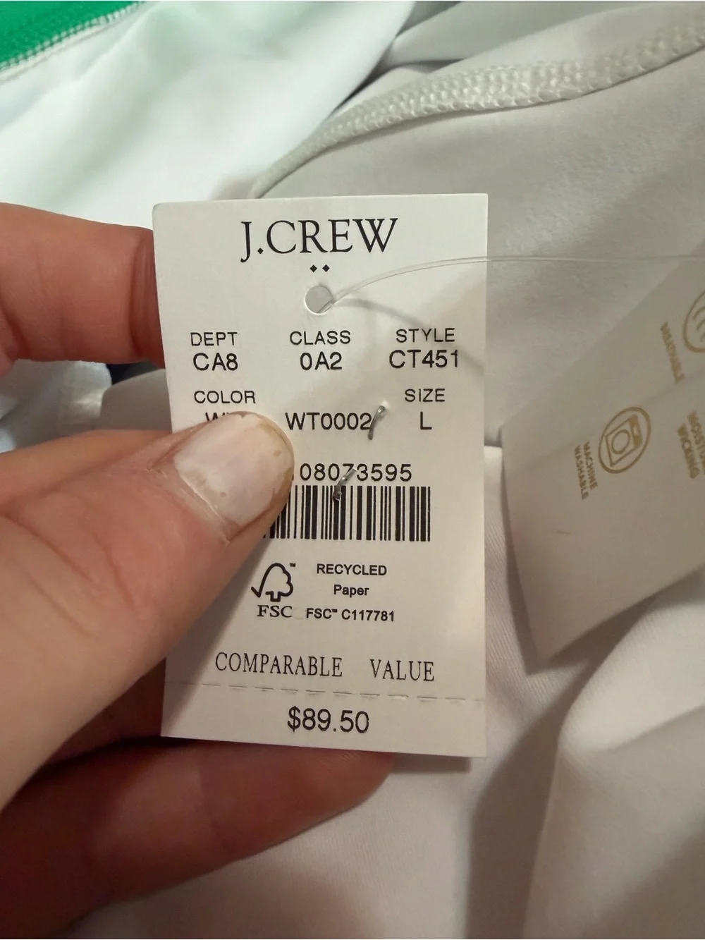 J crew Active wrap skort